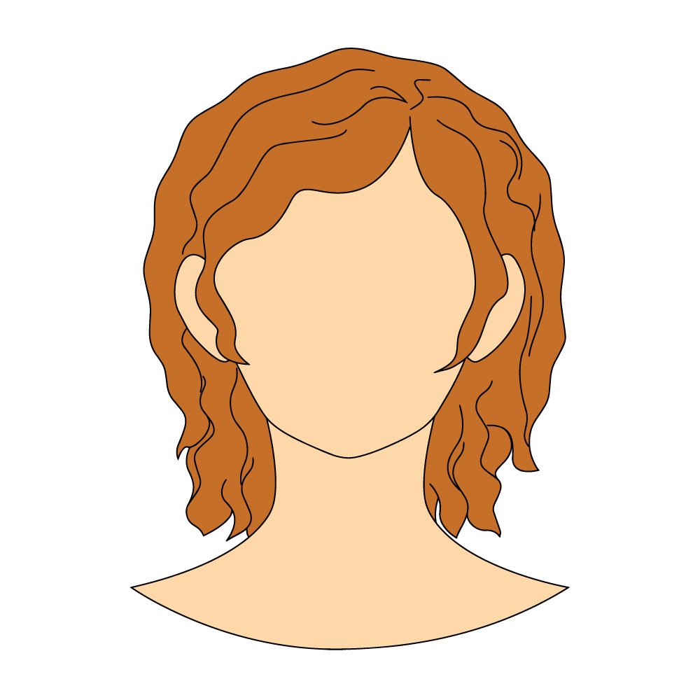 Drawing: Curly Hair